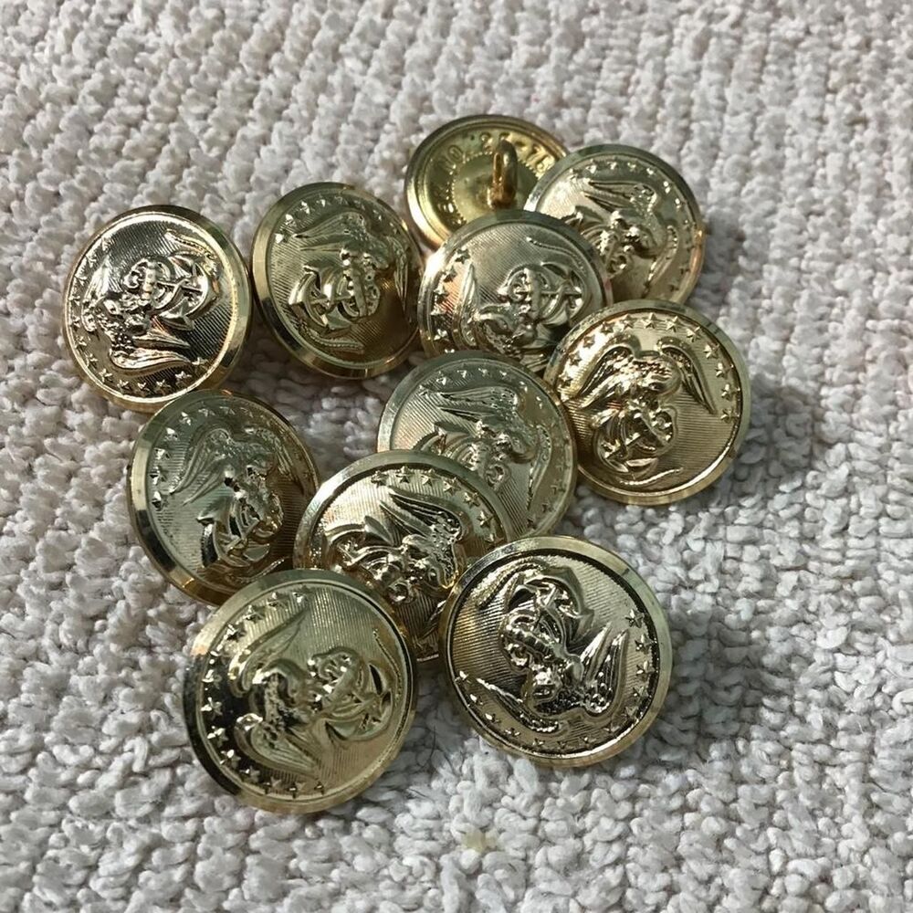NAVY Jacket buttons